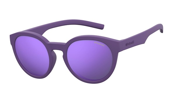 Polaroid Kids PLD-8019/S Sunglasses Polarized 02Q1-MF Violet/Purple