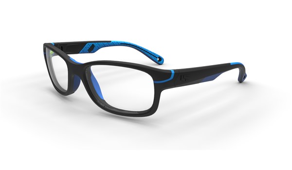 Rec Specs Liberty Sport Z8-Y10 Kids Indesctructible Eyeglasses Matte Black/Blue #252