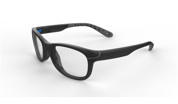 Rec Specs Liberty Sport Z8-Y20 Kids Indesctructible Eyeglasses Shiny Black/Grey #255