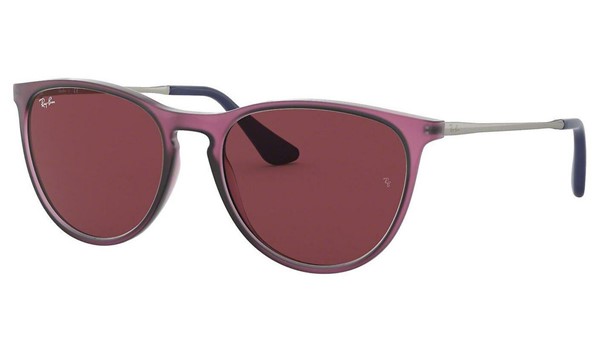 Ray-Ban Junior Erika RJ9060S-705675 Kids Sunglasses Rubber Transparent Fuxia