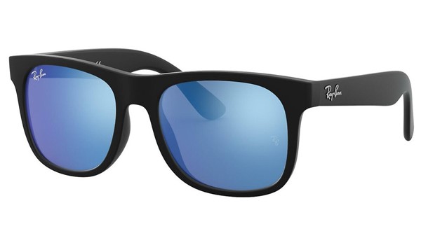 Ray-Ban Junior RJ9069S-702855 Kids Sunglasses Rubber Black
