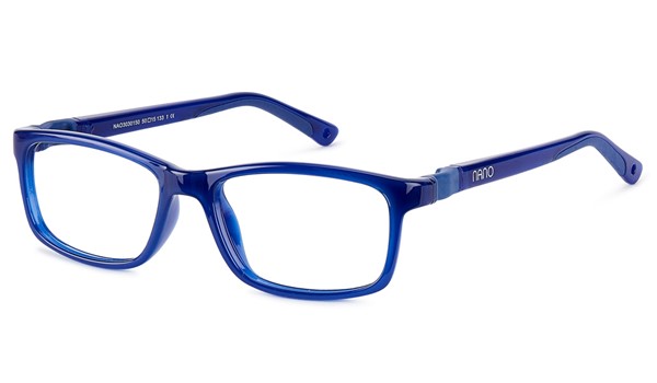 Nano Fangame 3.0 Kids Eyeglasses Crystal Navy/Navy