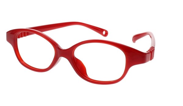 Dilli Dalli Buddy Red Transparent Kids Prescription Glasses
