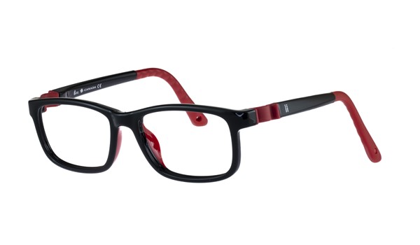 Indii Kids IN30-C2 Jacks Children's Glasses Black Red