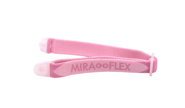 Miraflex Elastic Band Eyeglasses EBBC Clear Pink